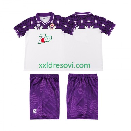 ACF Fiorentina 1992 1993 Retro Gostujući Dječji Nogometni Dres